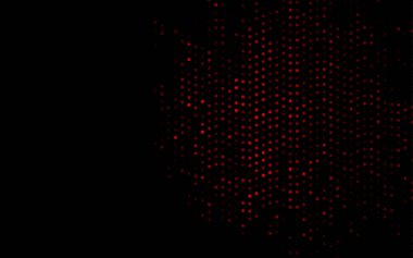 Noktalı siyah vektör arkaplanı. Soyut çemberlerin oluşturduğu bir resim. 