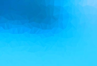 Açık BLUE vektör çokgen deseni.