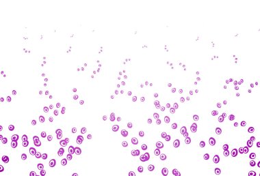 Disklerle hafif Mor vektör dokusu.