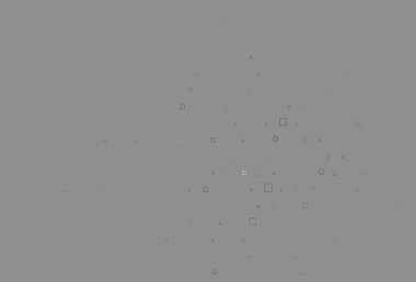 Açık Gümüş, lekeli gri vektör şablonu, dikdörtgenler.