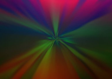 Parlak renkli arkaplan ve gradyan. Soyut bulanık şekilli vektör illüstrasyonu. 