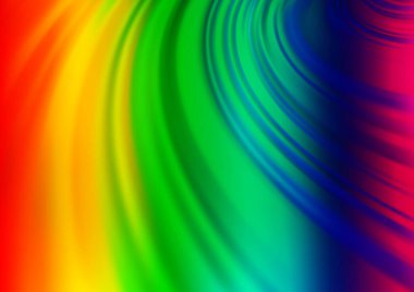 Parlak renkli arkaplan ve gradyan. Soyut bulanık şekilli vektör illüstrasyonu. 