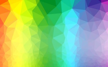 çokgen biçiminde soyut vektör deseni 