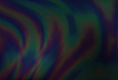 Sıvı şekilli koyu mavi vektör şablonu.