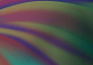 Parlak renkli arkaplan ve gradyan. Soyut bulanık şekilli vektör illüstrasyonu. 