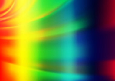 Parlak renkli arkaplan ve gradyan. Soyut bulanık şekilli vektör illüstrasyonu. 