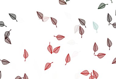 Açık Yeşil, Kırmızı vektör çizimi arkaplan.