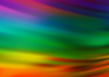 Parlak renkli arkaplan ve gradyan. Soyut bulanık şekilli vektör illüstrasyonu. 