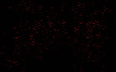 Noktalı siyah vektör arkaplanı. Soyut çemberlerin oluşturduğu bir resim. 