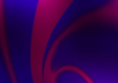 Parlak renkli arkaplan ve gradyan. Soyut bulanık şekilli vektör illüstrasyonu. 