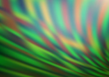 Parlak ton renklerinde bulanık kıvrımlar, eğimli belirsiz soyut çizimler. İşiniz için yepyeni bir tasarım. 