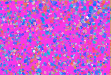 Açık Çokrenkli, eğri çizgili Gökkuşağı vektör şablonu.