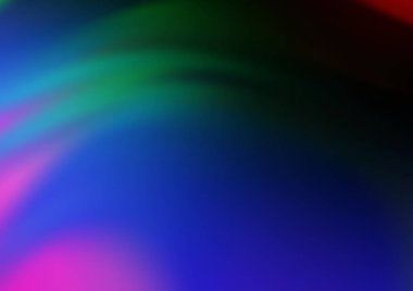 Parlak renkli arkaplan ve gradyan. Soyut bulanık şekilli vektör illüstrasyonu. 