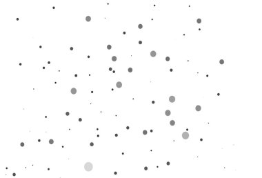 Açık Gümüş, diskleri olan gri vektör dokusu.