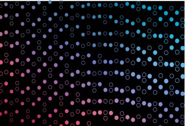 Kabarcıklı koyu mavi, kırmızı vektör arkaplanı.