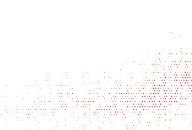 Açık Yeşil, Kırmızı vektör kapağı çokgen biçiminde.