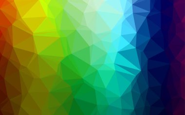 çokgen biçiminde soyut vektör deseni 