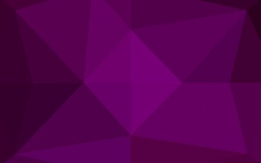 çokgen biçiminde soyut vektör deseni 