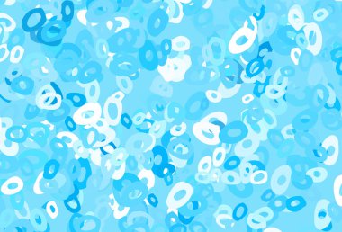 Açık Mavi, küreli kırmızı vektör deseni.