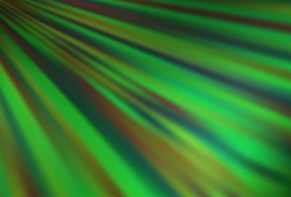 Ljusgrön Vektor Layout Med Platta Linjer — Stock vektor