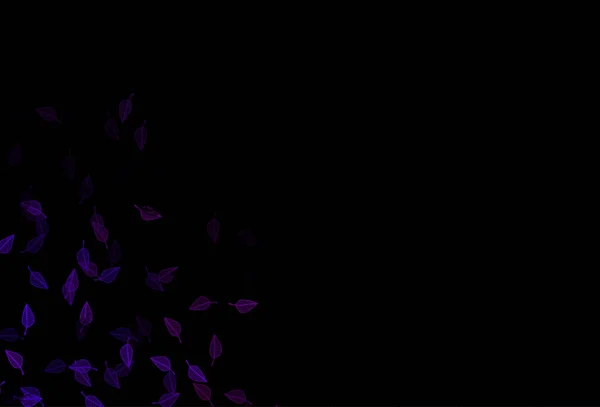 Dark Purple Vector Hand Painted Background — Stock Vector