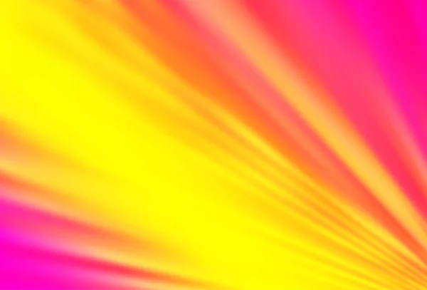 Светло Розовая Желтая Векторная Компоновка Плоскими Линиями — стоковый вектор