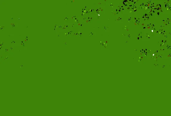 浅绿色 黄色矢量背景 抽象形式 — 图库矢量图片
