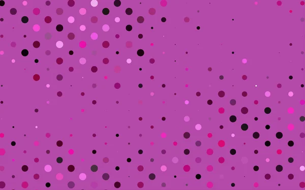 Fond Vectoriel Avec Des Points Illustration Avec Ensemble Cercles Abstraits — Image vectorielle