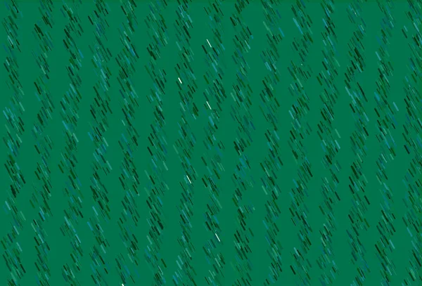 Bleu Clair Motif Vectoriel Vert Avec Lignes Étroites — Image vectorielle