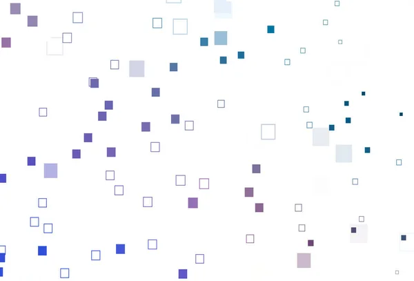 Hellblaue Rote Vektortextur Mit Rechteckigem Stil — Stockvektor