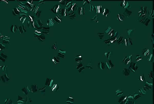 Hellgrünes Vektormuster Polygonalen Stil Mit Kreisen — Stockvektor