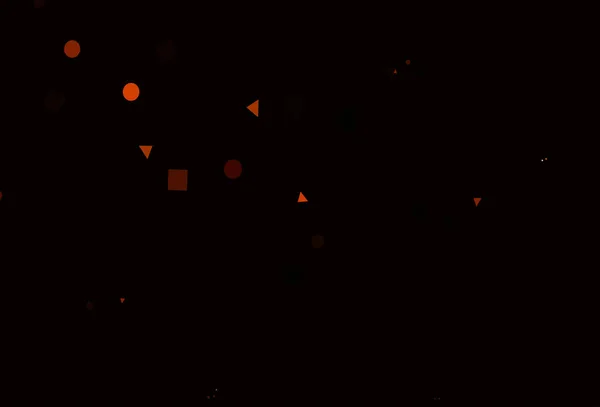 Light Orange Vektori Malli Kiteet Ympyrät Neliöt — vektorikuva