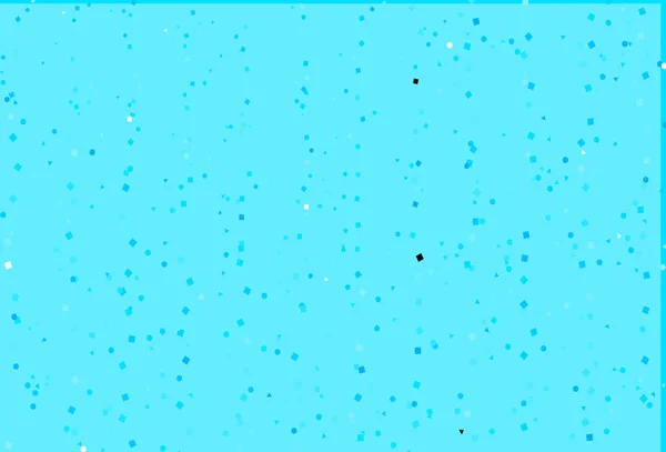 Hellblaue Vektortextur Poly Stil Mit Kreisen Würfeln — Stockvektor