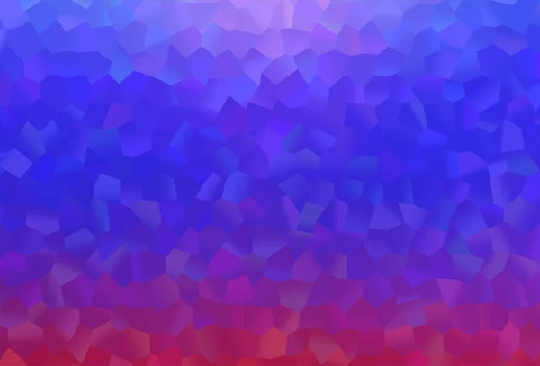 Light Pink Blue Vector Cover Set Hexagons — Stock Vector