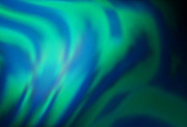 Eğri daireli hafif Mavili vektör arkaplanı.