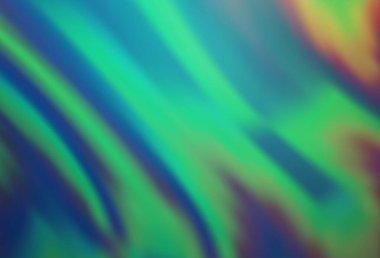 Açık Mavi, lav şekilli yeşil vektör arkaplanı.