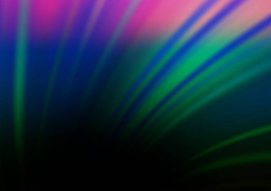 Parlak renkli arkaplan ve gradyan. Soyut bulanık şekilli vektör illüstrasyonu. 