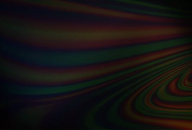 Soyut çizgileri olan koyu siyah vektör arkaplanı.