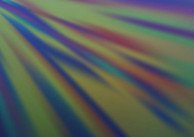 Parlak renkli arkaplan ve gradyan. Soyut bulanık şekilli vektör illüstrasyonu. 