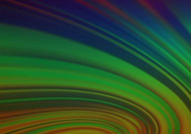 Parlak renkli arkaplan ve gradyan. Soyut bulanık şekilli vektör illüstrasyonu. 