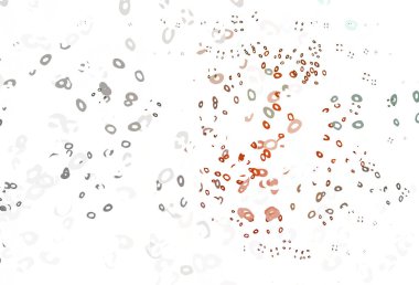 Küreli hafif Turuncu vektör deseni.