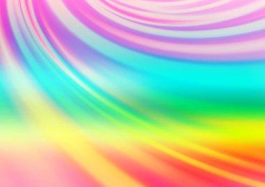 Parlak renkli arkaplan ve gradyan. Soyut bulanık şekilli vektör illüstrasyonu. 