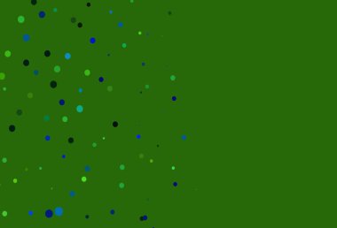 Açık mavi, benekli sarı vektör kapağı.