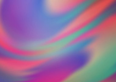 Parlak renkli arkaplan ve gradyan. Soyut bulanık şekilli vektör illüstrasyonu. 