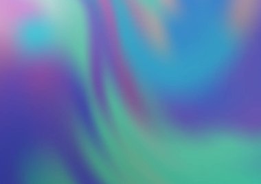 Parlak renkli arkaplan ve gradyan. Soyut bulanık şekilli vektör illüstrasyonu. 