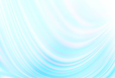 Bükülmüş kurdeleli hafif BLUE vektör şablonu.