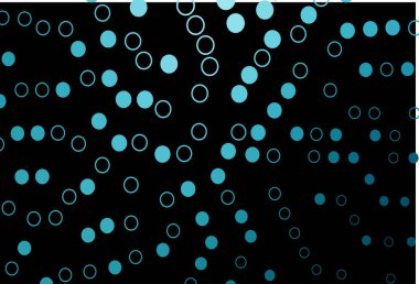 Disklerle koyu mavi vektör dokusu.