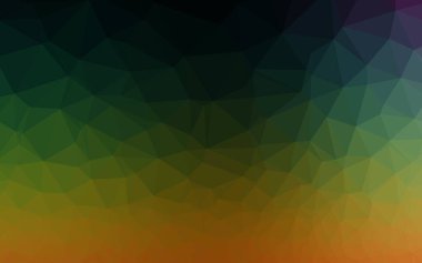 Renkli soyut çizim ve gradyan. Yepyeni tasarım 