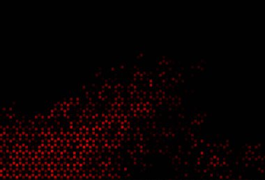 Koyu yeşil, çokgen biçiminde kırmızı vektör örtüsü.