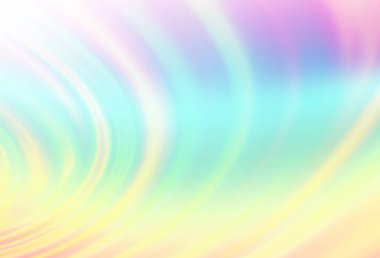 Açık Çokrenkli, çizgili Gökkuşağı vektör deseni, oval.